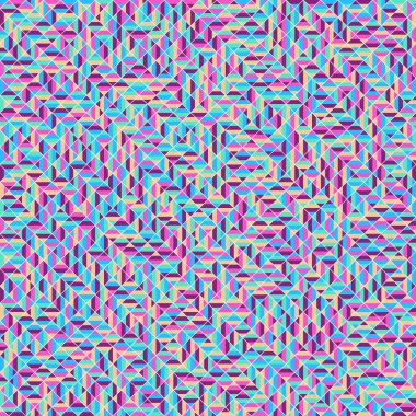 Color Rhombus tile tessellation pattern illustration