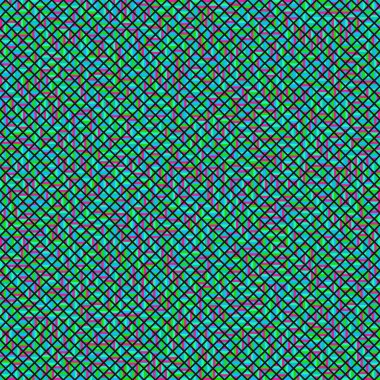 Color Rhombus tile tessellation pattern illustration