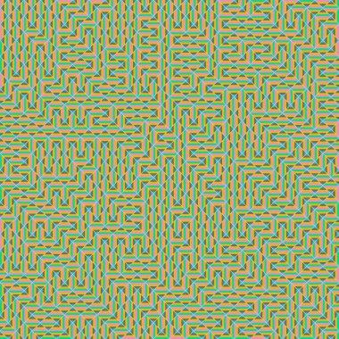 Color Rhombus tile tessellation pattern illustration