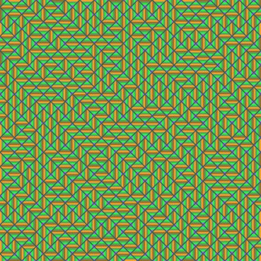 Color Rhombus tile tessellation pattern illustration