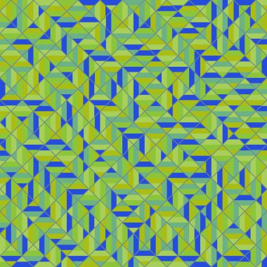 Color Rhombus tile tessellation pattern illustration