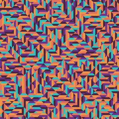 Color Rhombus tile tessellation pattern illustration