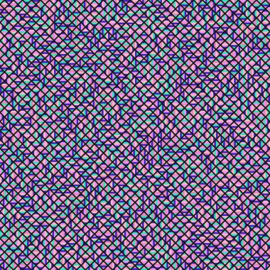 Color Rhombus tile tessellation pattern illustration