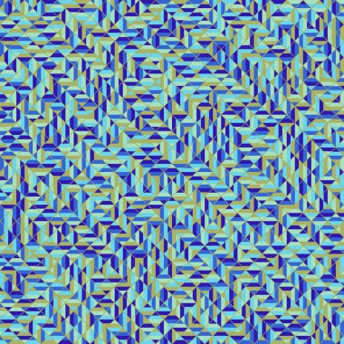 Color Rhombus tile tessellation pattern illustration