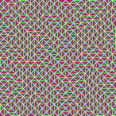 Color Rhombus tile tessellation pattern illustration
