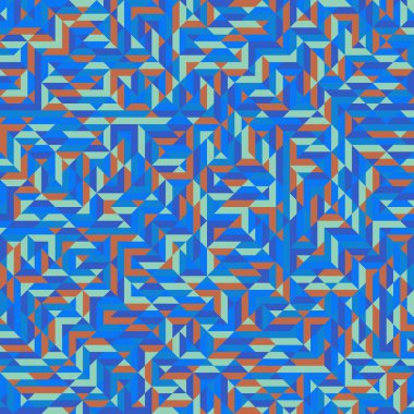 Color Rhombus tile tessellation pattern illustration