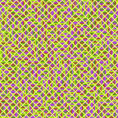 Color Rhombus tile tessellation pattern illustration