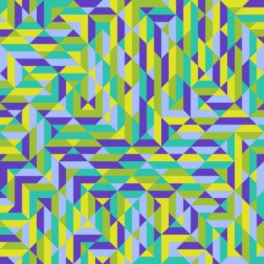 Color Rhombus tile tessellation pattern illustration