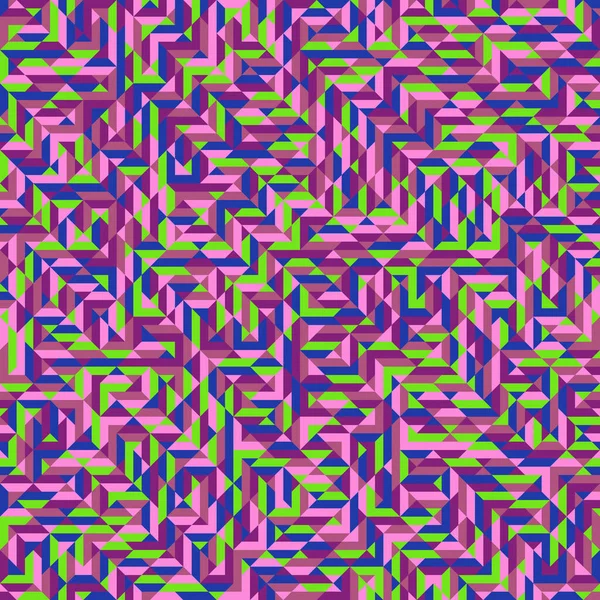 Color Rhombus Tile Tessellation Pattern Illustration — Stok Vektör