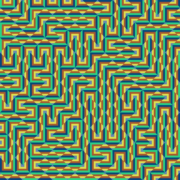 Color Rhombus tile tessellation pattern illustration