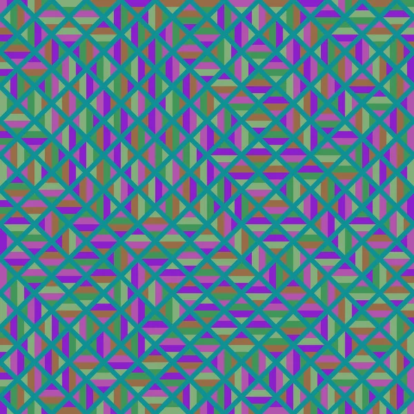 Color Rhombus Tile Tessellation Pattern Illustration — Vettoriale Stock