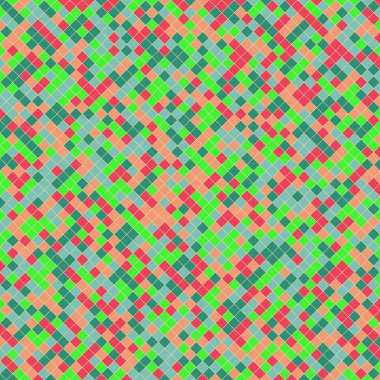 Color Rhombus tile tessellation pattern illustration
