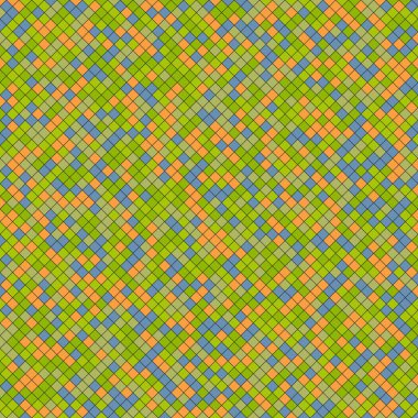 Color Rhombus tile tessellation pattern illustration