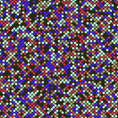 Color Rhombus tile tessellation pattern illustration