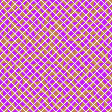 Color Rhombus tile tessellation pattern illustration