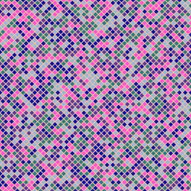 Color Rhombus tile tessellation pattern illustration