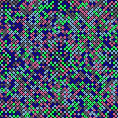 Color Rhombus tile tessellation pattern illustration