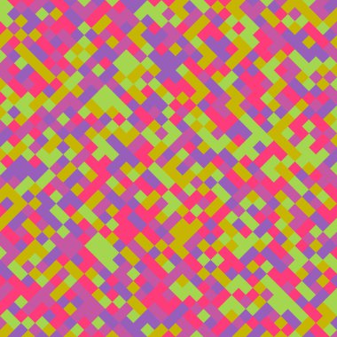 Color Rhombus tile tessellation pattern illustration