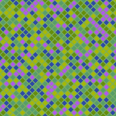 Color Rhombus tile tessellation pattern illustration