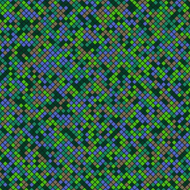 Color Rhombus tile tessellation pattern illustration