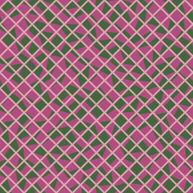 Color Rhombus tile tessellation pattern illustration