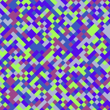 Color Rhombus tile tessellation pattern illustration