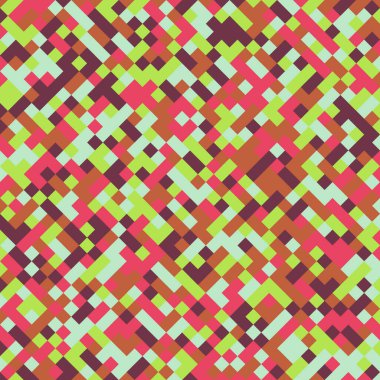 Color Rhombus tile tessellation pattern illustration