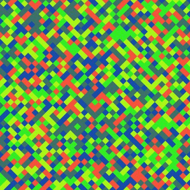 Color Rhombus tile tessellation pattern illustration