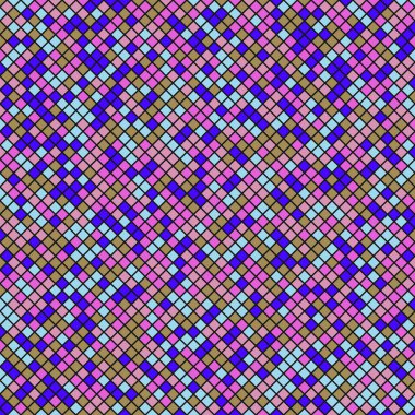 Color Rhombus tile tessellation pattern illustration