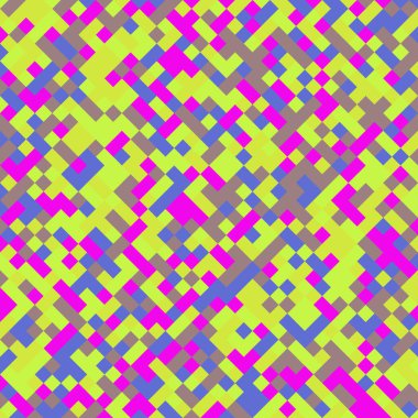 Color Rhombus tile tessellation pattern illustration