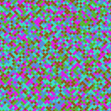 Color Rhombus tile tessellation pattern illustration