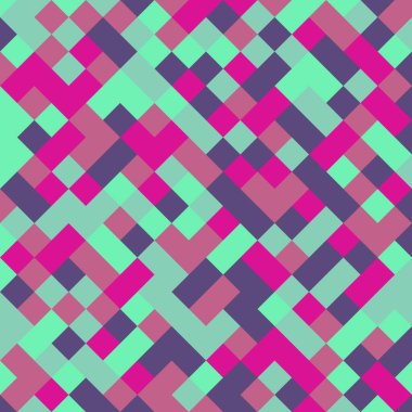 Color Rhombus tile tessellation pattern illustration