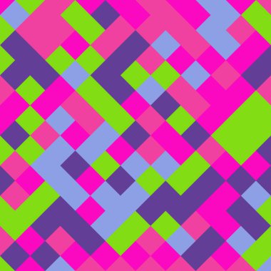 Color Rhombus tile tessellation pattern illustration