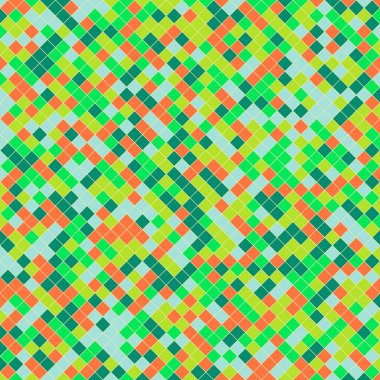 Color Rhombus tile tessellation pattern illustration