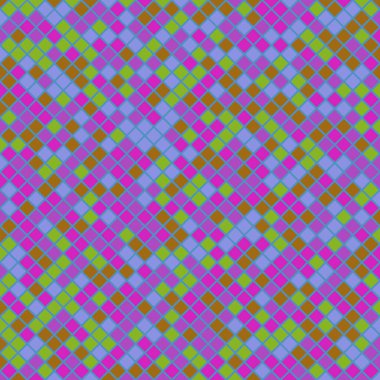 Color Rhombus tile tessellation pattern illustration