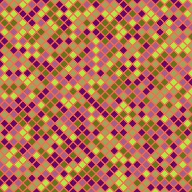 Color Rhombus tile tessellation pattern illustration
