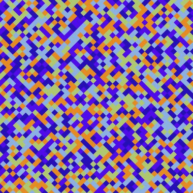 Color Rhombus tile tessellation pattern illustration
