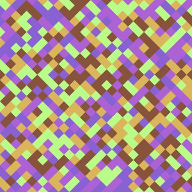 Color Rhombus tile tessellation pattern illustration