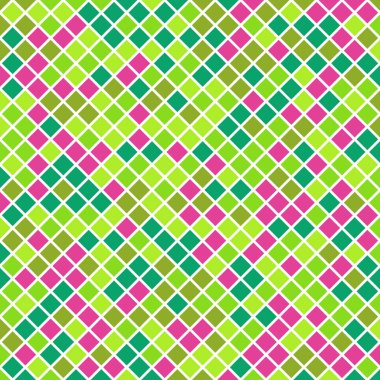 Color Rhombus tile tessellation pattern illustration
