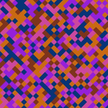 Color Rhombus tile tessellation pattern illustration