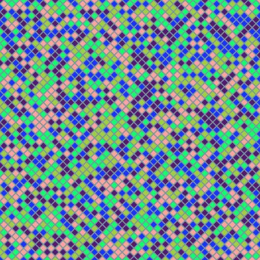 Color Rhombus tile tessellation pattern illustration