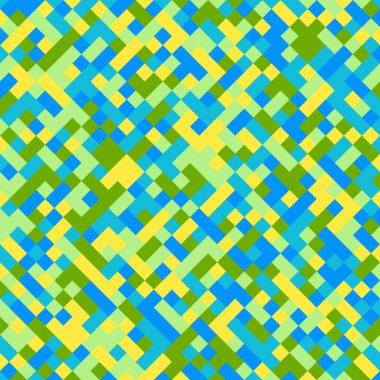 Color Rhombus tile tessellation pattern illustration
