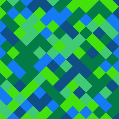 Color Rhombus tile tessellation pattern illustration