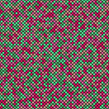 Color Rhombus tile tessellation pattern illustration