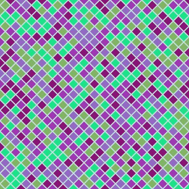 Color Rhombus tile tessellation pattern illustration