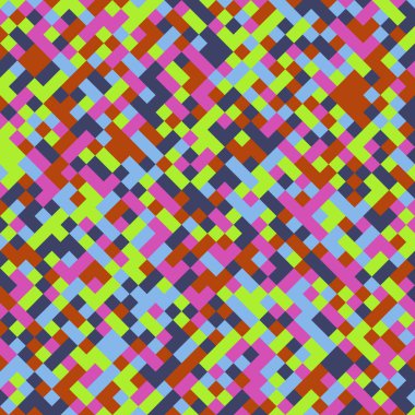 Color Rhombus tile tessellation pattern illustration