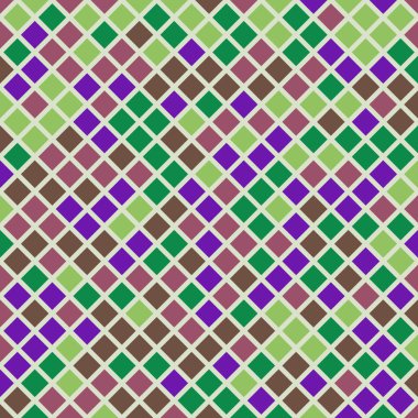 Color Rhombus tile tessellation pattern illustration