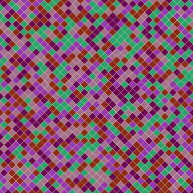 Color Rhombus tile tessellation pattern illustration