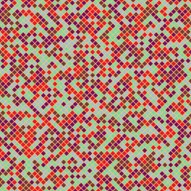 Color Rhombus tile tessellation pattern illustration