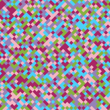 Color Rhombus tile tessellation pattern illustration